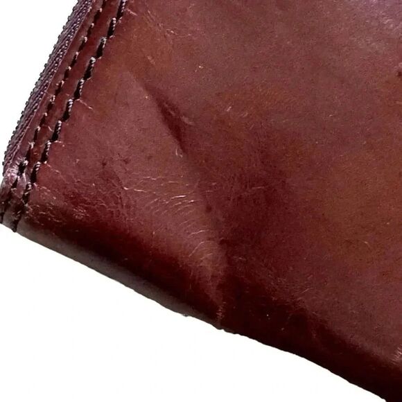 Bugatti Vintage Leather Soft Women’s Long Wallet Organizer - Picture 3 of 13